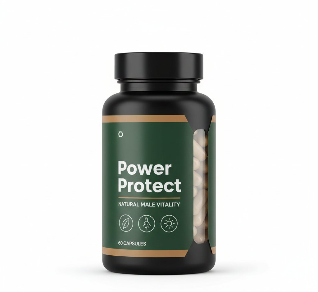 Power Protect természetes férfi táplálék-kiegészítő